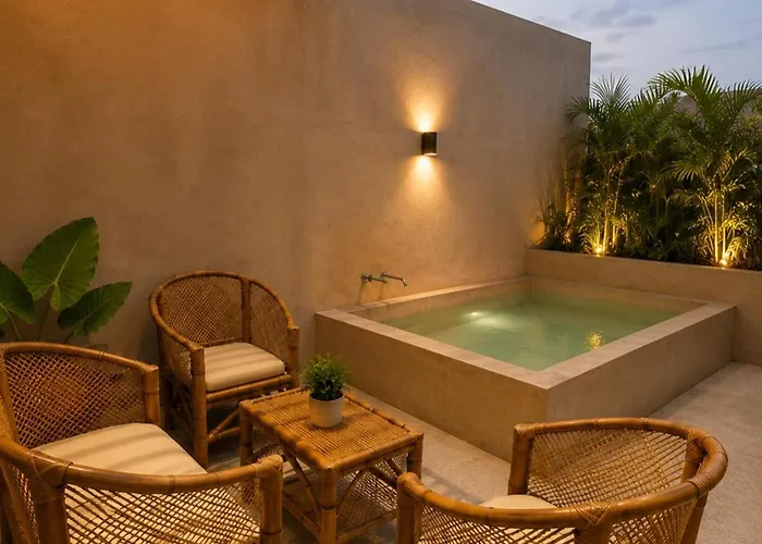 Luxury Penthouse With Private Plunge Pool In Apartamento Tulum